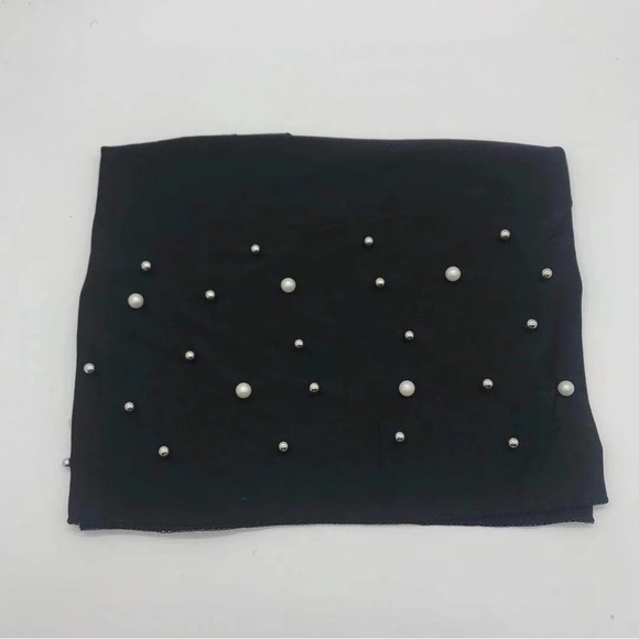 Pearl and Ultra Suede Infinity Head Wrap - Picture 5 of 8